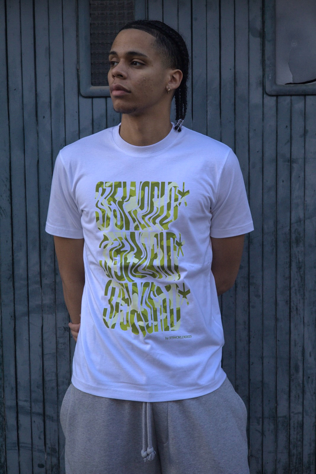 T-SHIRT " CAMO WAVE x3 "