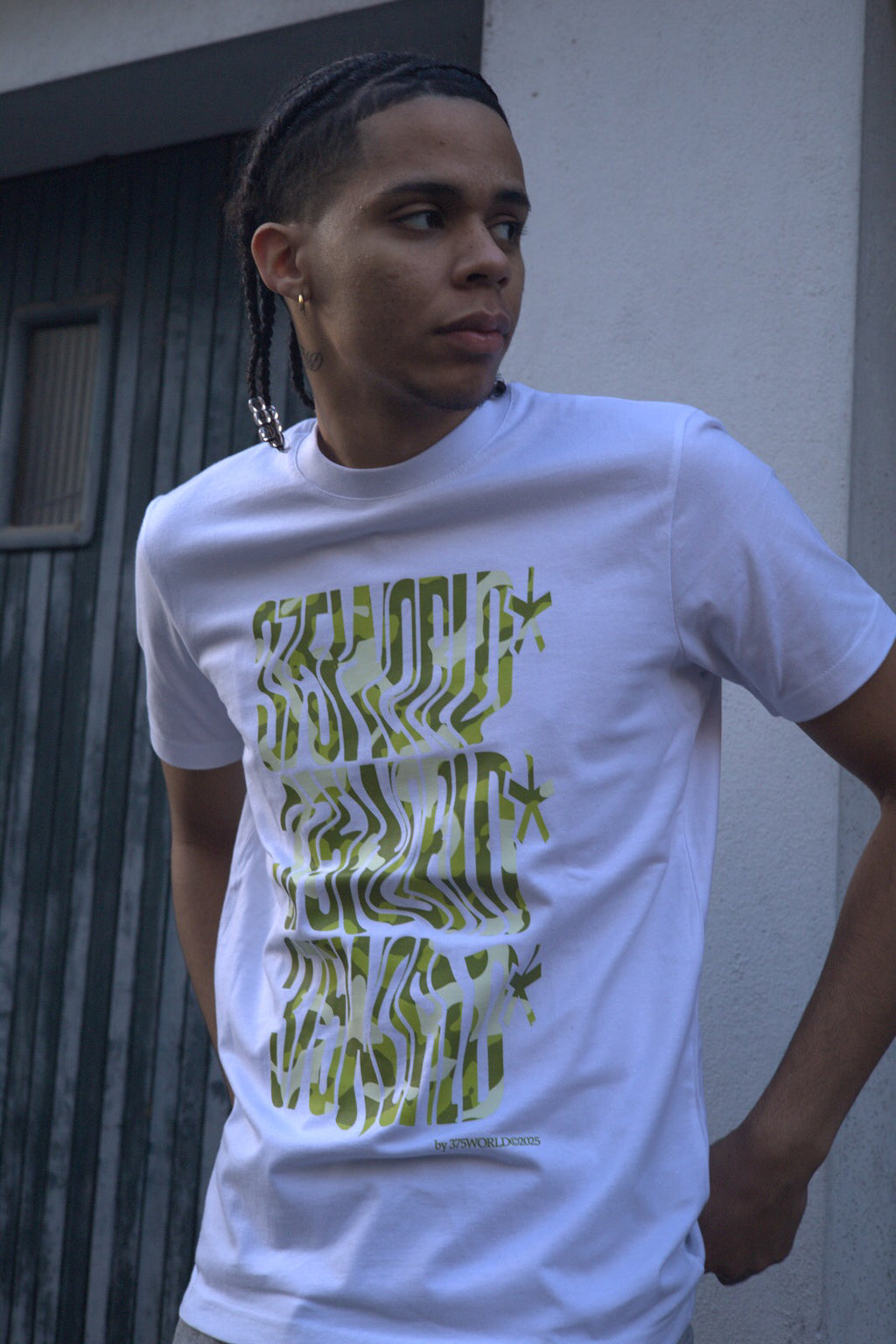 T-SHIRT " CAMO WAVE x3 "