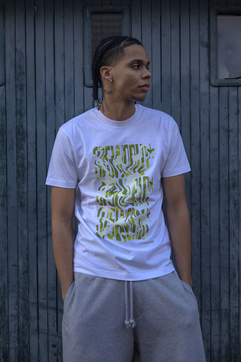 T-SHIRT " CAMO WAVE x3 "