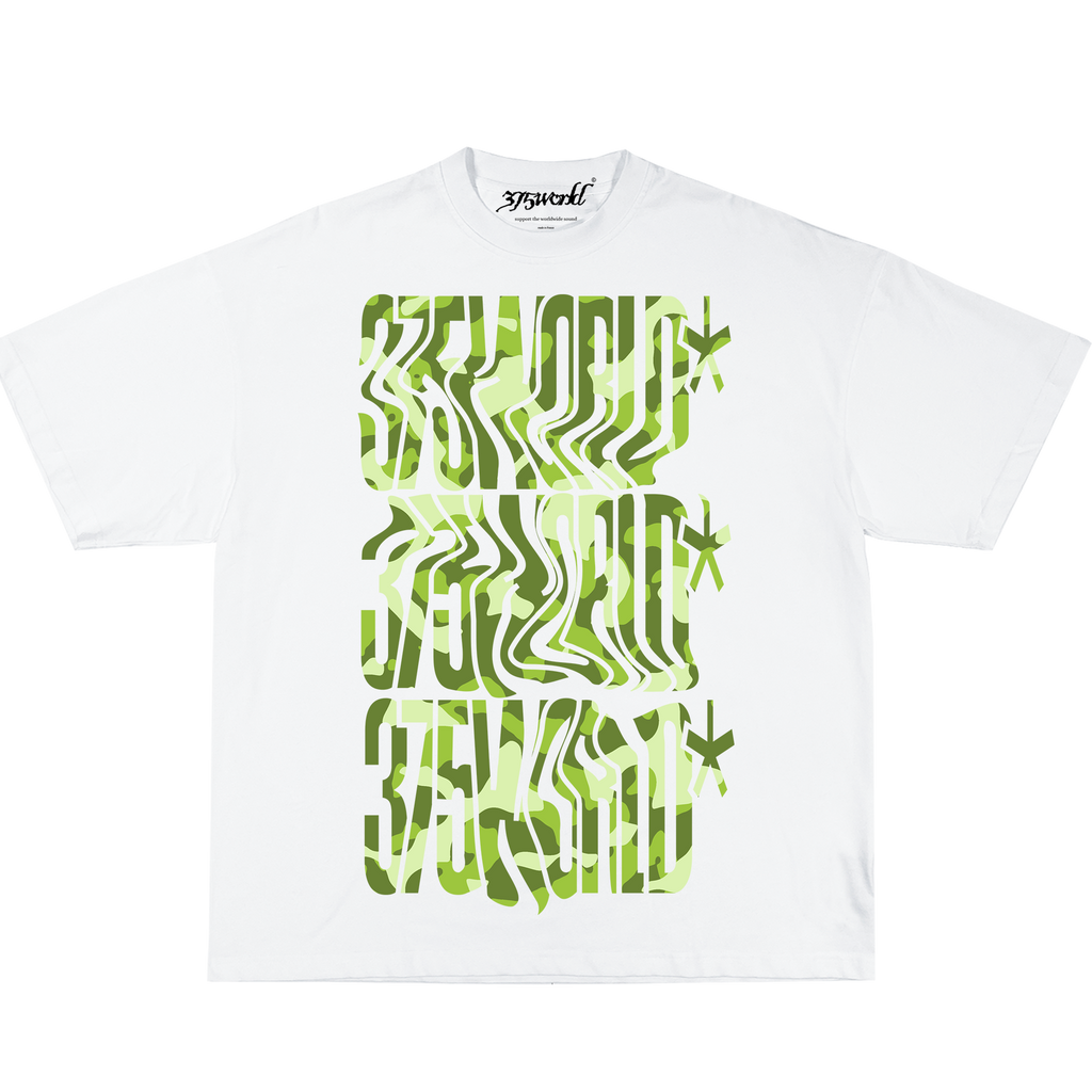 T-SHIRT " CAMO WAVE x3 "